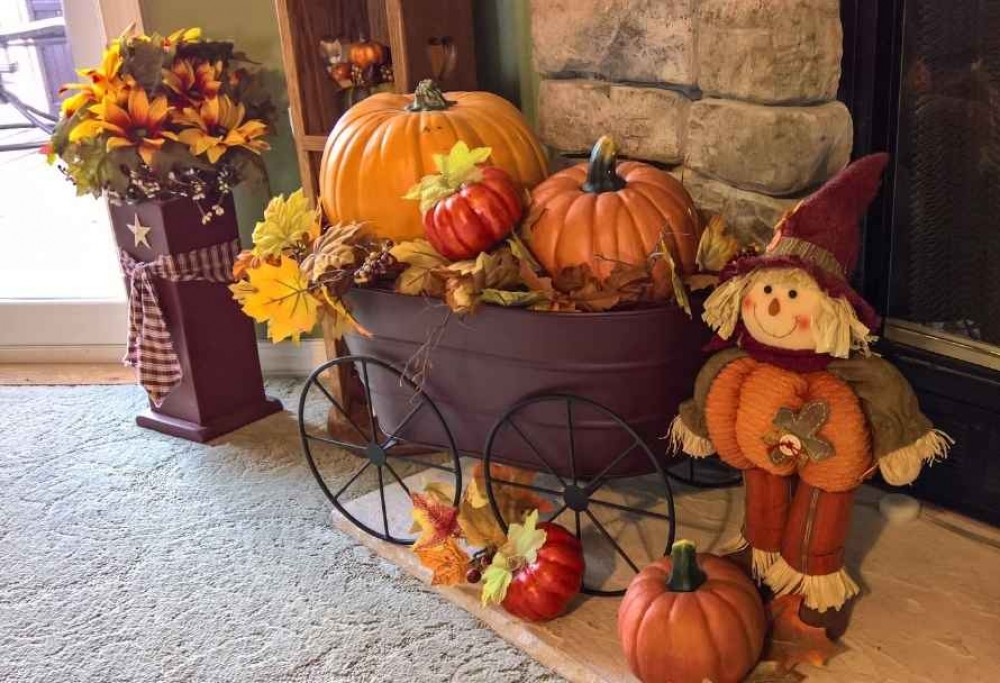 decoraciones del hogar de otoño