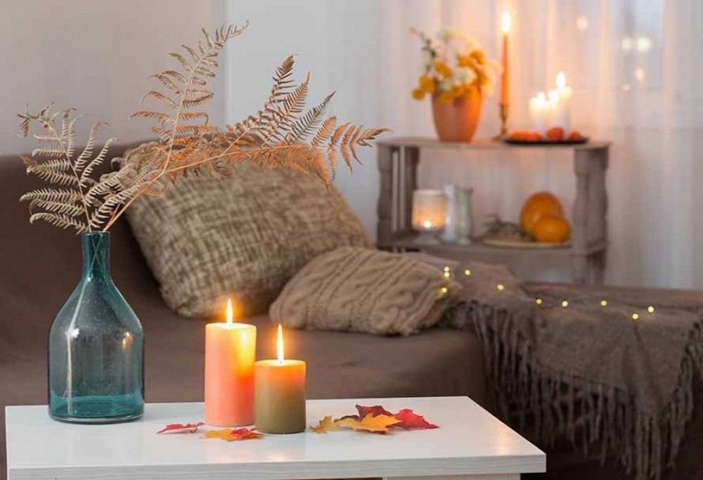 decoraciones del hogar de otoño