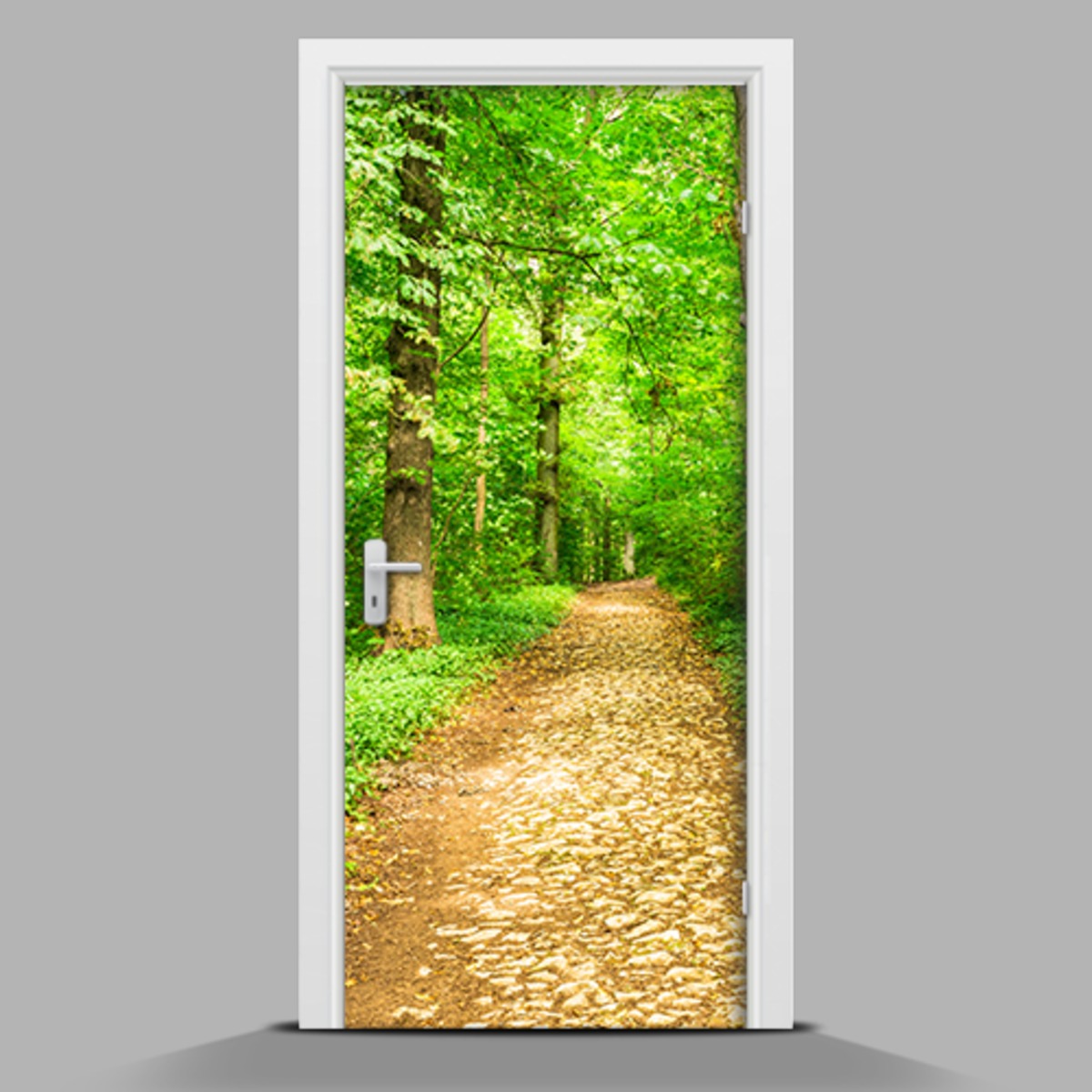 ¿Cómo elegir el papel pintado para puertas de habitaciones pequeñas?