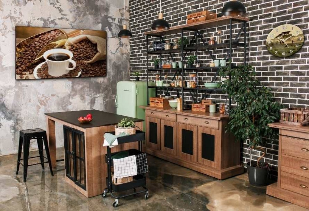 cocina de estilo industrial