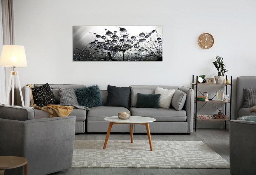cómo decorar un salón gris